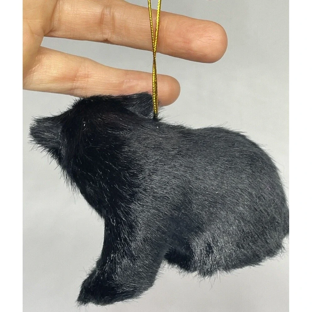 Black Bear Polar Bear Alaska Christmas‎ Ornaments LOT of 7